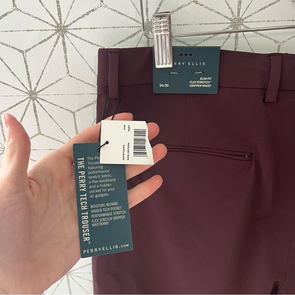 Perry Ellis The Perry Tech Trouser Port - Picture 5 of 5